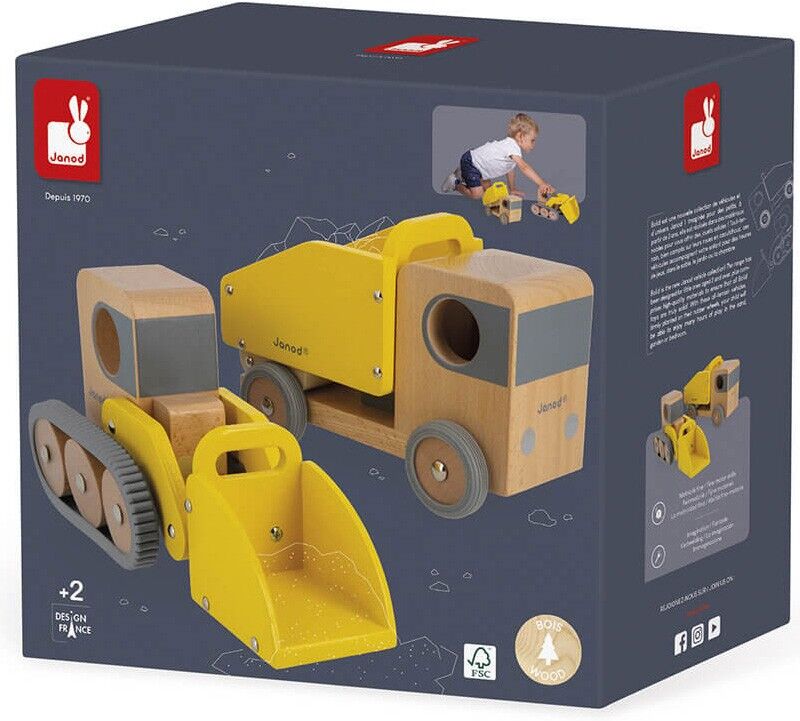 Camion Benne et Pelleteuse Bolid - Janod