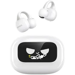 Ugreen S6 ClipBuds Magic WS208, White (ANC, 30 h, Kabellos), Kopfhörer, Weiss