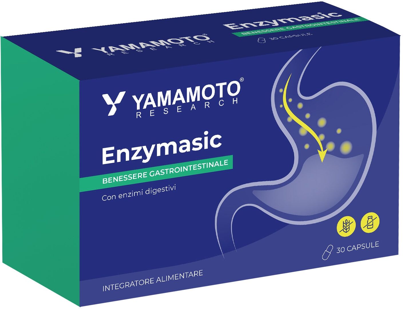 YAMAMOTO RESEARCH Enzymasic 30 Capsule 