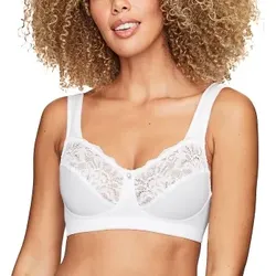 Swegmark BH Support Soft Bra Weiß D 80 Damen