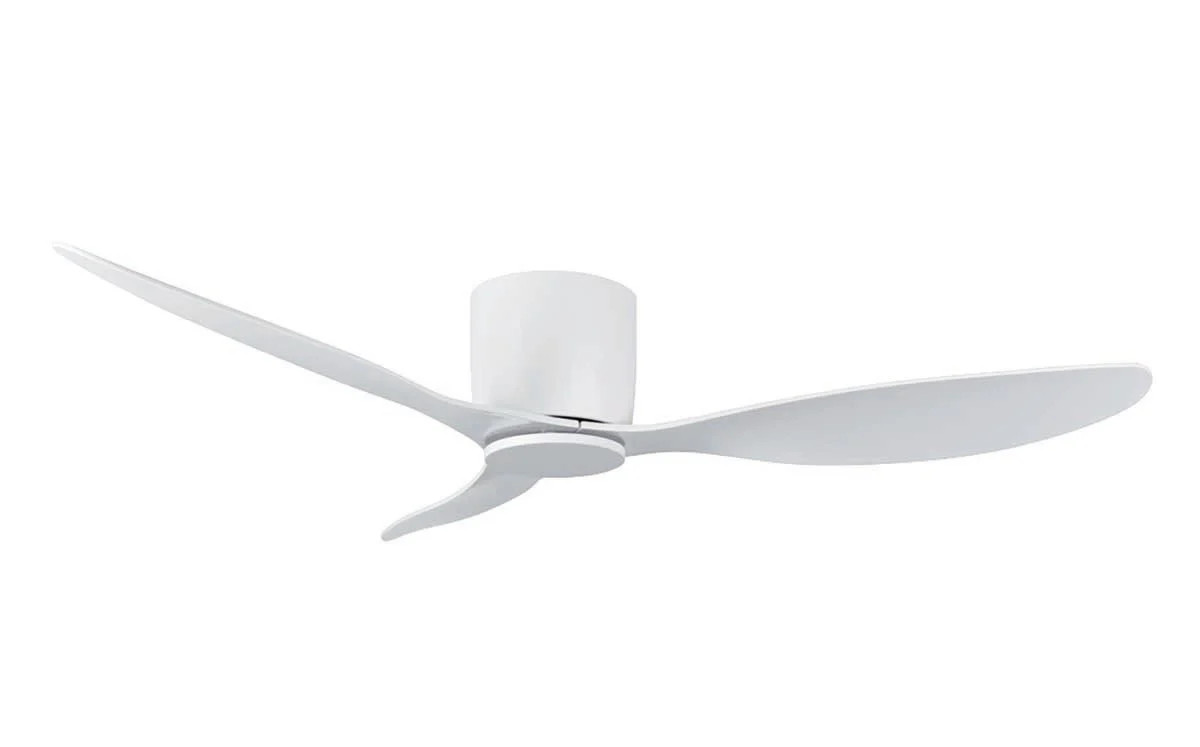 Ylumen Plafondventilator Brezza met 3 bladen, 132 cm, wit