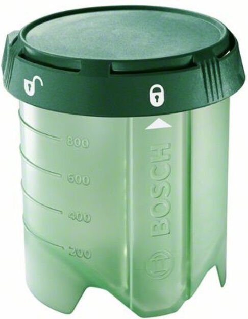 Conteneur de peinture BOSCH 1000 ml, accessoires de système pour PFS 3000-2 et PFS 5000 E (1600A001GG)
