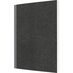 Sigel SN310 Notizbuch Quicknote Softcover DIN A5 Punktraster Schwarz/Anthrazit 100 Blatt