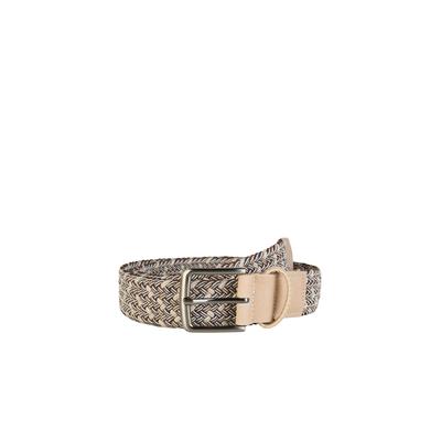 Flechtgürtel LLOYD MEN’S BELTS "Lloyd Belts Herrengürtel 0394", Jungen, Gr. 100, beige, Gürtel