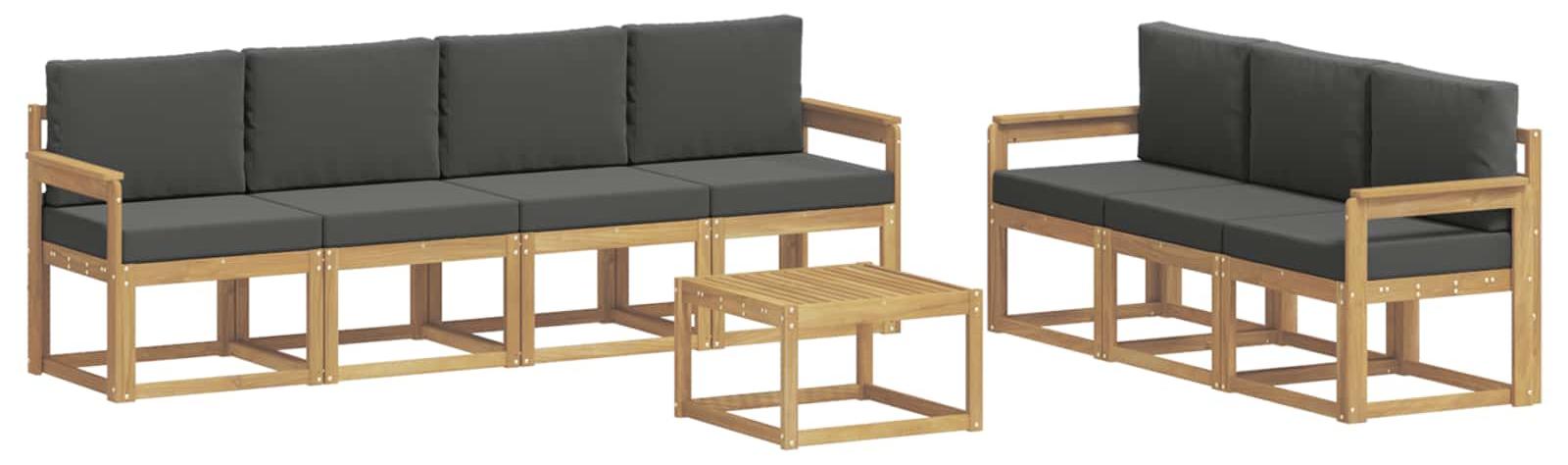 Outdoor-Sofagarnitur 7 pcs