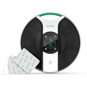 REVITIVE Reizstromgerät Medic Plus Knie, EMS & TENS, 3 Programme, 2 Kanäle, 6 Elektroden-Pads