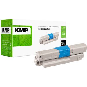 KMP kompatibel für Oki 44469803 schwarz  O T27 Toner