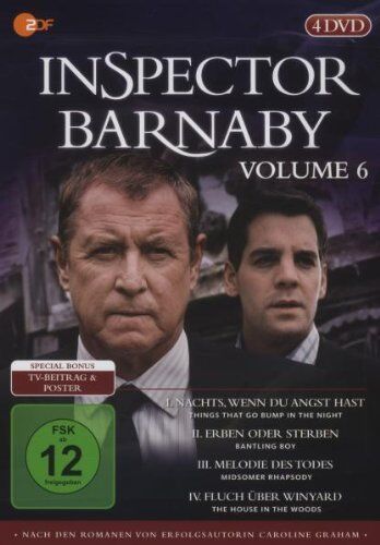 John Nettles - Inspector Barnaby, Vol. 06 [4 DVDs] - Preis vom 17.10.2026 19:25:27 h