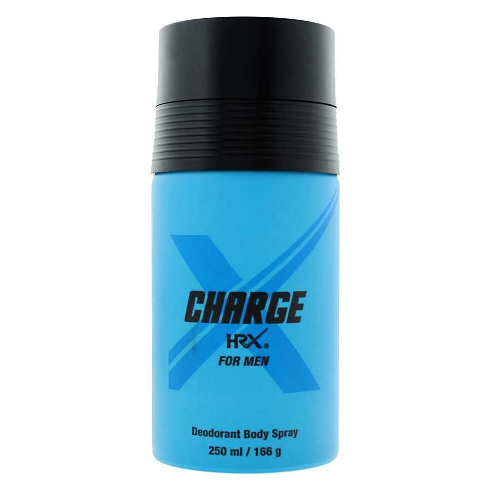 HRX Charge Deodorant 250ml Spray (Spray, 250 ml) (60853166)
