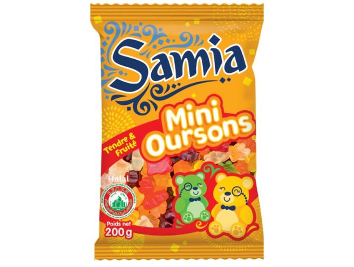 SAMIA Bonbons Halal Ourson 200 g