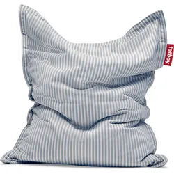 Fatboy The Original Slim Terry Pouf blau-creme