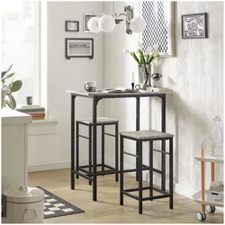 SoBuy, Bartisch, Bartisch mit Hockern Set