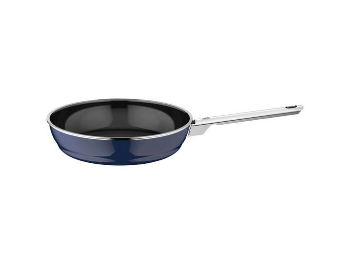 WMF Pfanne Fusiontec® Mineral PRO - Tim Raue, Dunkelblau, Metall, 2.2 l, rund, Made in Germany, backofengeeignet,backofengeeignet, Kochgeschirr, Pfannen, Bratpfannen