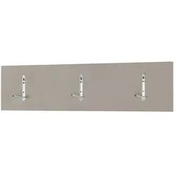 Wohnwert Garderobenleiste  Nicolo ¦ beige ¦ MDF-Platte ¦ Maße (cm): B: 100 H: 25 T: 3.0