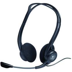 Logitech PC 960 On Ear Headset kabelgebunden Stereo Schwarz Mikrofon-Rauschunterdrückung Lautstärkeregelung, Mikrofon-Stummschaltung Computer 981-000100