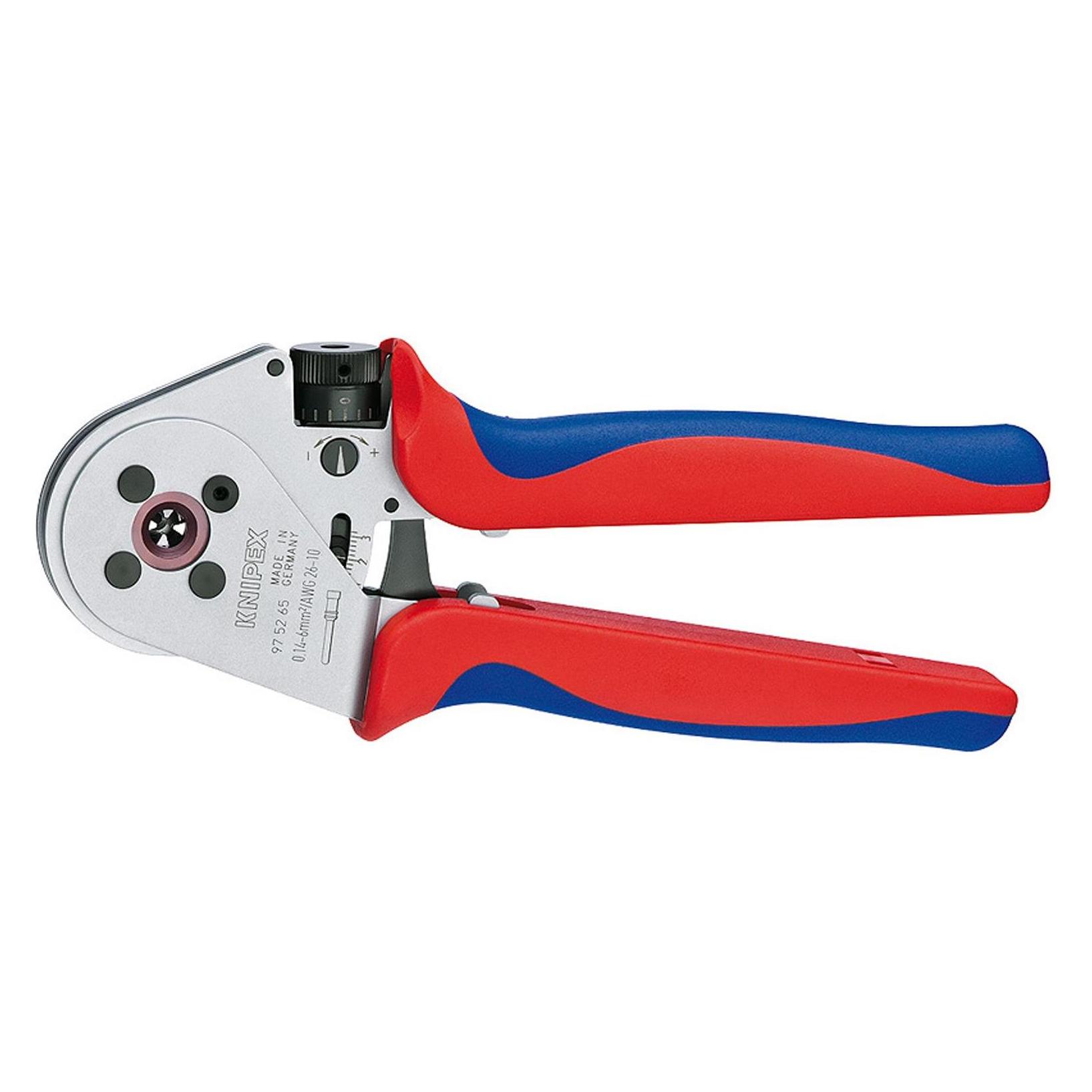Knipex Vierdornpresszange für gedrehte Kontakte (250 mm) (97 52 65 A)