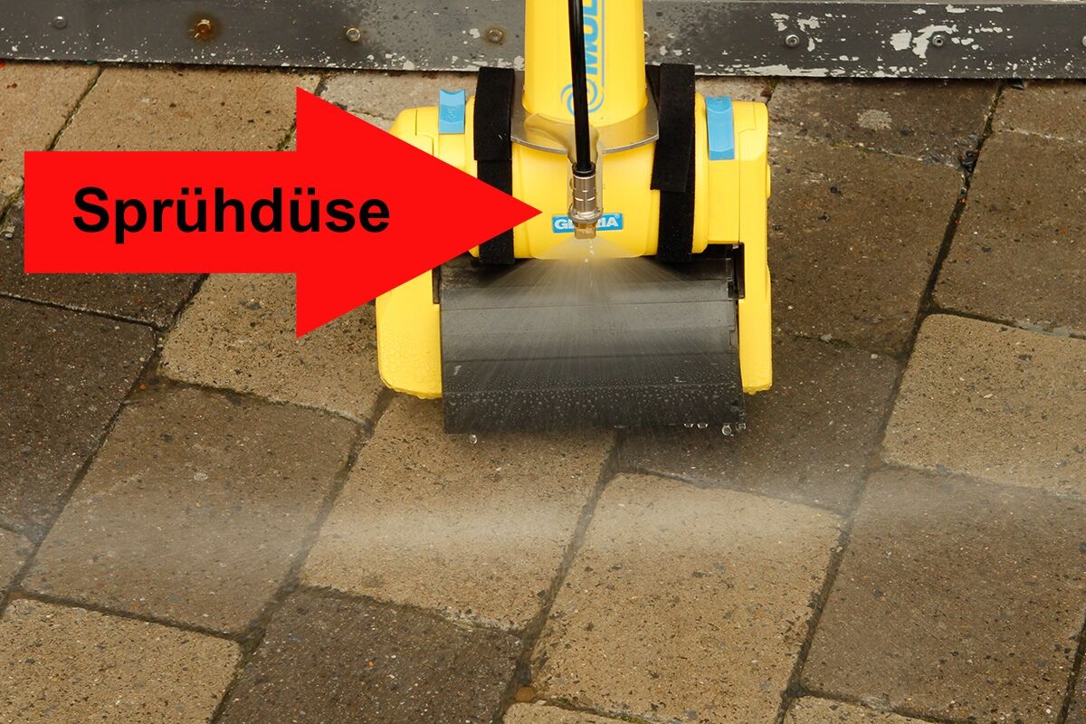 Axis Gloria Multibrush Sprühaufsatz aus Edelstahl mit 8er Düse