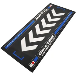 Motorradteppich Race Ready Blue Werkstatt Garagenmatte