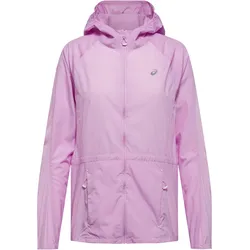 ASICS ROAD PACKABLE Laufjacke Damen | Gr. L | rosa - rosa