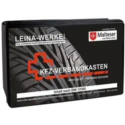 Verbandskasten Leina KFZ Fotodruck DIN 13164 Inhalt nach DIN 13164, in Folientasche