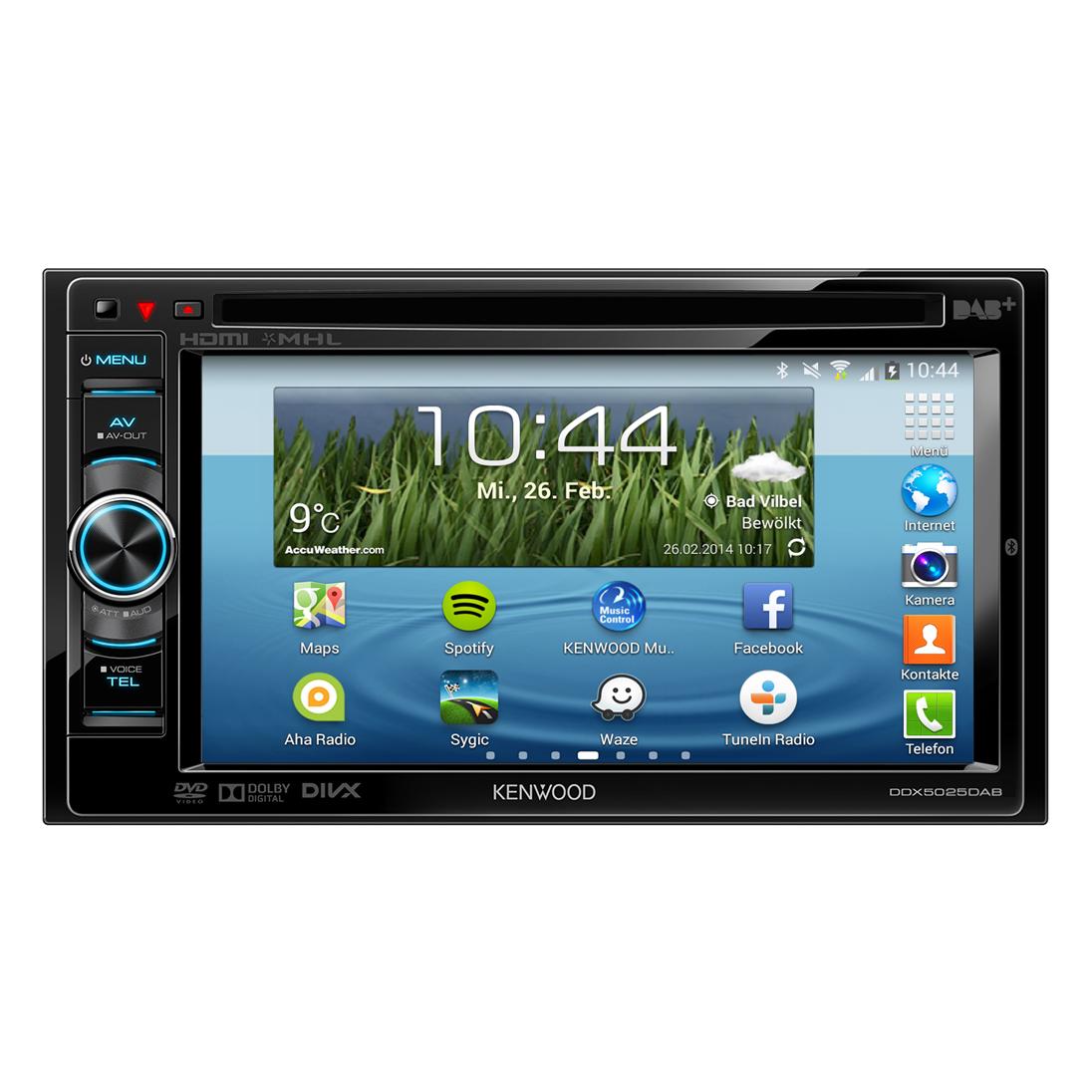 Kenwood Corp. DDX-5025DAB ohne DAB-Antenne (DDX-5025DAB)