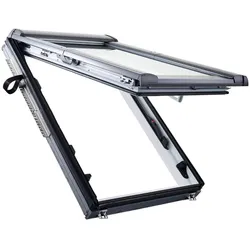Roto Designo R8 Austausch Klapp-Schwingfenster Kunststoff für andere Hersteller  R89P 067/119 K200AV2 Uw-Wert: 1