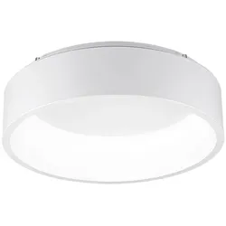 ROSSINI ILLUMINAZIONE CHOPIN – Runde LED-Deckenleuchte 30 W, 3000 K, warmes Licht, weiße Metallstruktur, Methacrylat-Diffusor, IP20 – Rossini-Gruppe