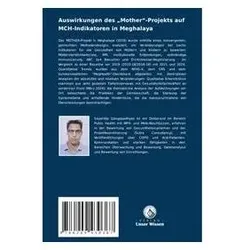 Auswirkungen des Mother-Projekts auf MCH-Indikatoren in Meghalaya, Fachbücher von Sayandip Gangopadhyay