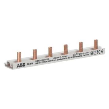 ABB 1-Phasen-Sammelschiene PS1/6 pro M compact 6 Module geschlossen PS1/6 (2CDL210001R1006)