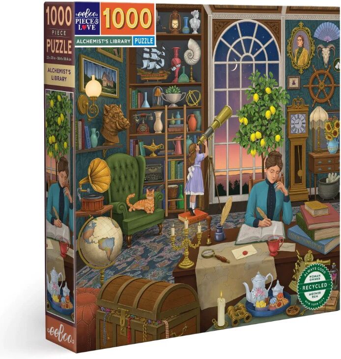 Puzzle 1000 pcs Alchemist's Library - Eeboo