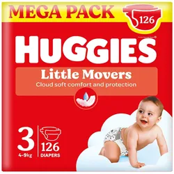 Huggies Little Movers (Gr. 3, 126 Stk.)