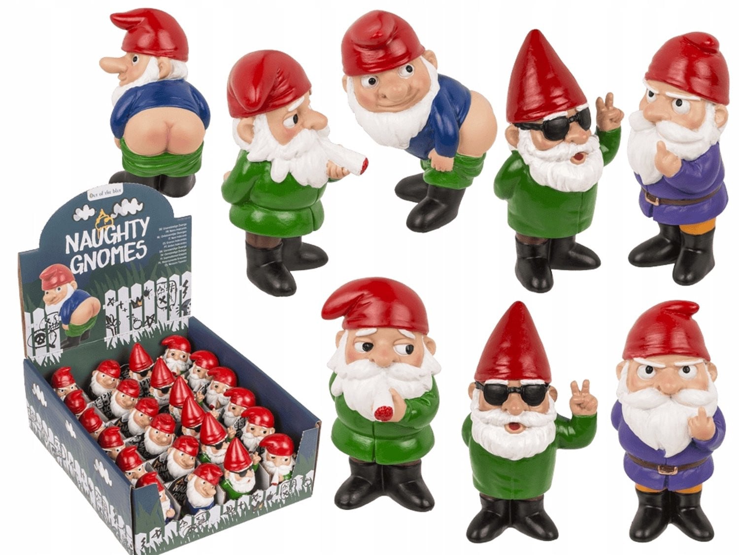Grappige Tuinkabouters Decoratieve Figuurtjes voor op Tafel