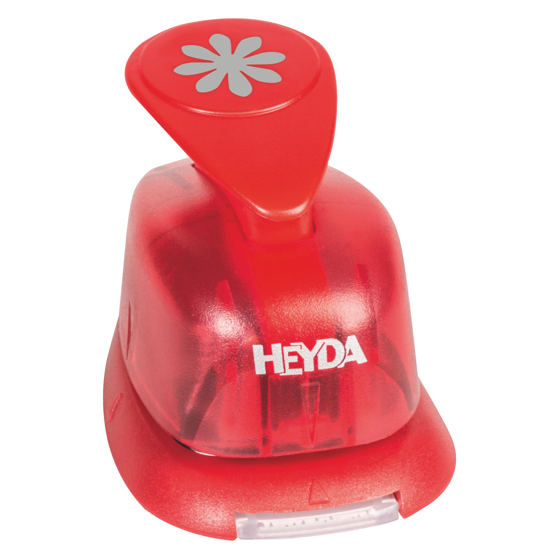 Heyda Motivstanzer für Karton bis 220g/qm Blume 15x15mm (203687420)