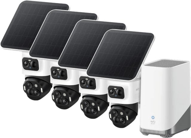 Anker eufyCam S4 4-Pack met HomeBase 3