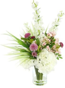 Creative Labs Mixed Bouquet with Dahlias, Delphiniums and Hydrangeas - 29