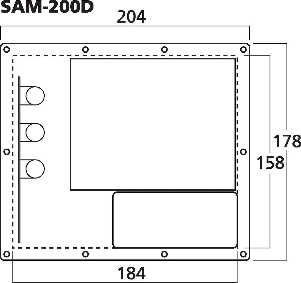 MONACOR SAM-200D