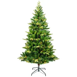 Künstlicher LED Weihnachtsbaum 180cm Christbaum Tannenbaum Weihnachtstanne
