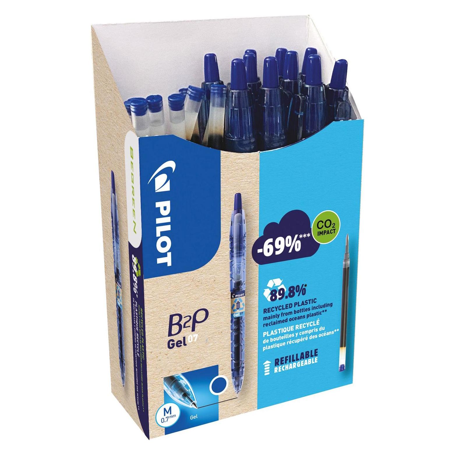 Pilot Begreen B2P Gel Greenpack 10+10 Refills (10x) (S20/0556206)