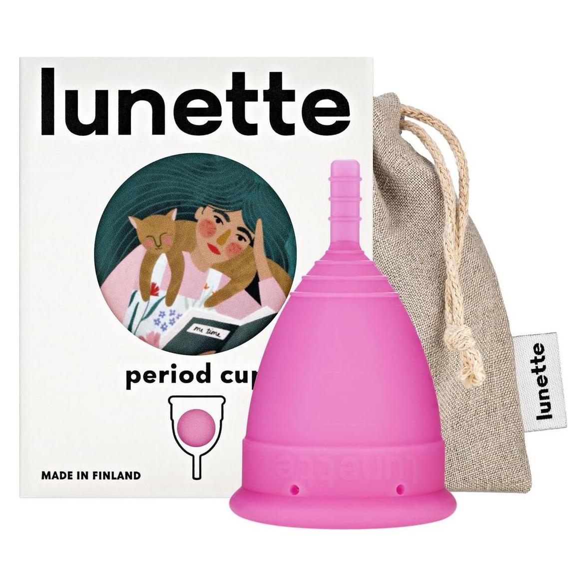 Lunette Lunette LUNETTE Kubeczek menstruacyjn 46mm Różowy (2) (68484598)