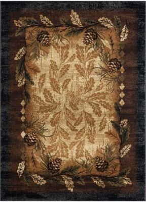 Mayberry Rug Sunset Valley Oak Ridge Brown Lodge Area Rug
