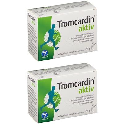 Tromcardin aktiv Granulat Beutel 2x 2x20 St
