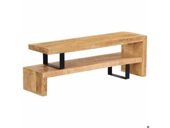 NEUF Armoire TV - Brun - Meuble TV - TABLE TV - Bois de manguier massif TT2781