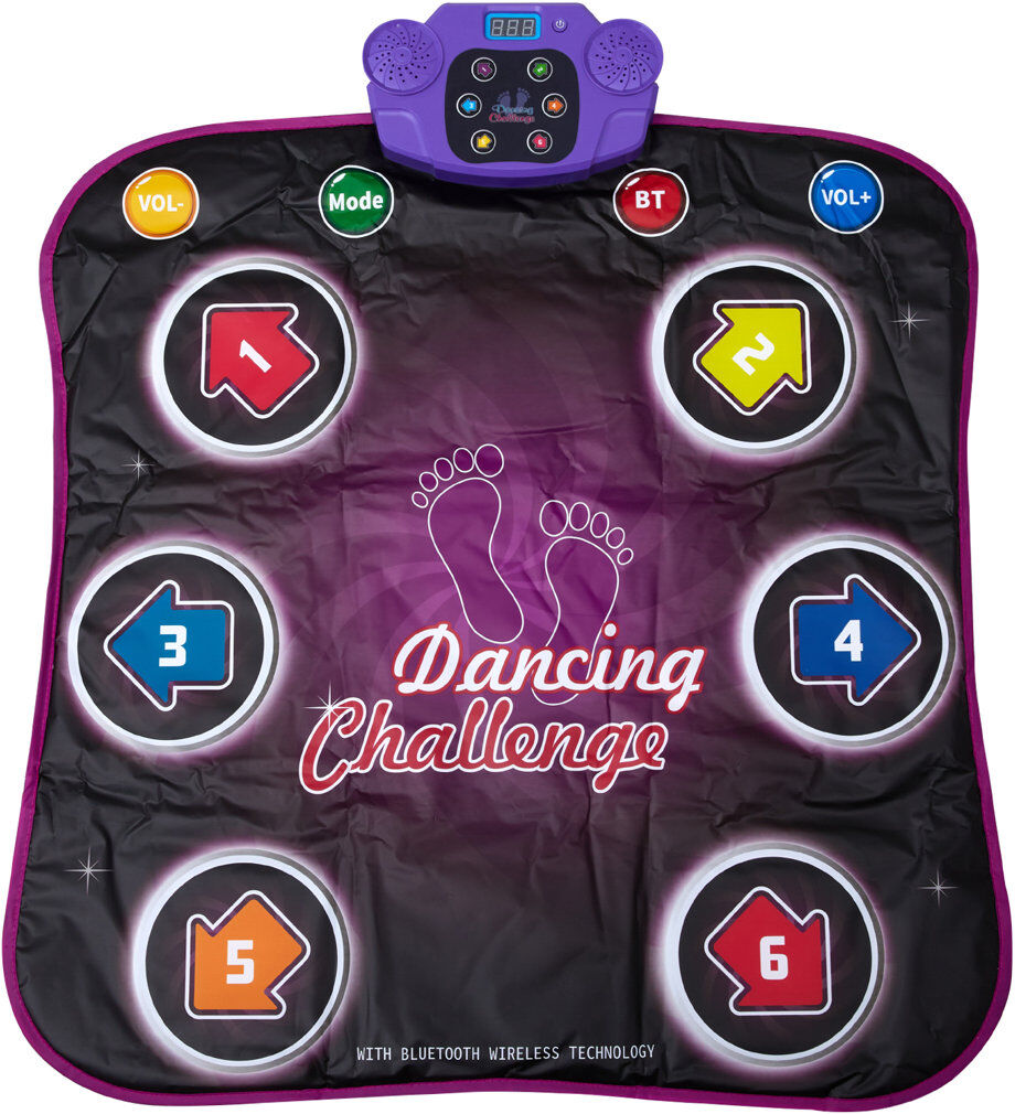 Living and Home Fun Fusion Kids' Electronic Dance Mat with Lights & Bluetooth As shown in the picture