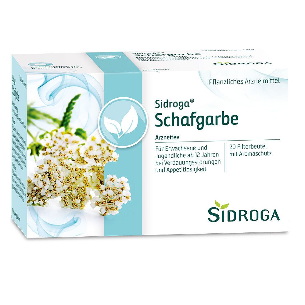 Sidroga Schafgarbe Tee Filterbeutel 20x1,5 g