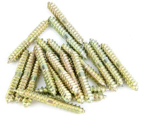 Allecto plus gegalvaniseerde houtschroeven met dubbele kop, 20 stuks, 5 x 40 mm