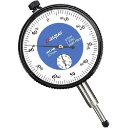 Dasqua, Messuhr + Messschraube, 5121-1105 Stossfeste Messuhr mit Kontrollmass 10 mm