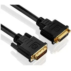 Purelink Dvi — Dvi (3 m), Videokabel, Schwarz