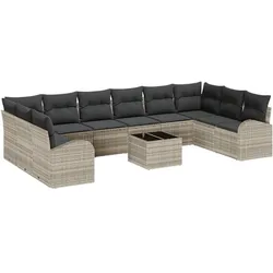 vidaXL, Gartenlounge, Jessica (mit Tisch)