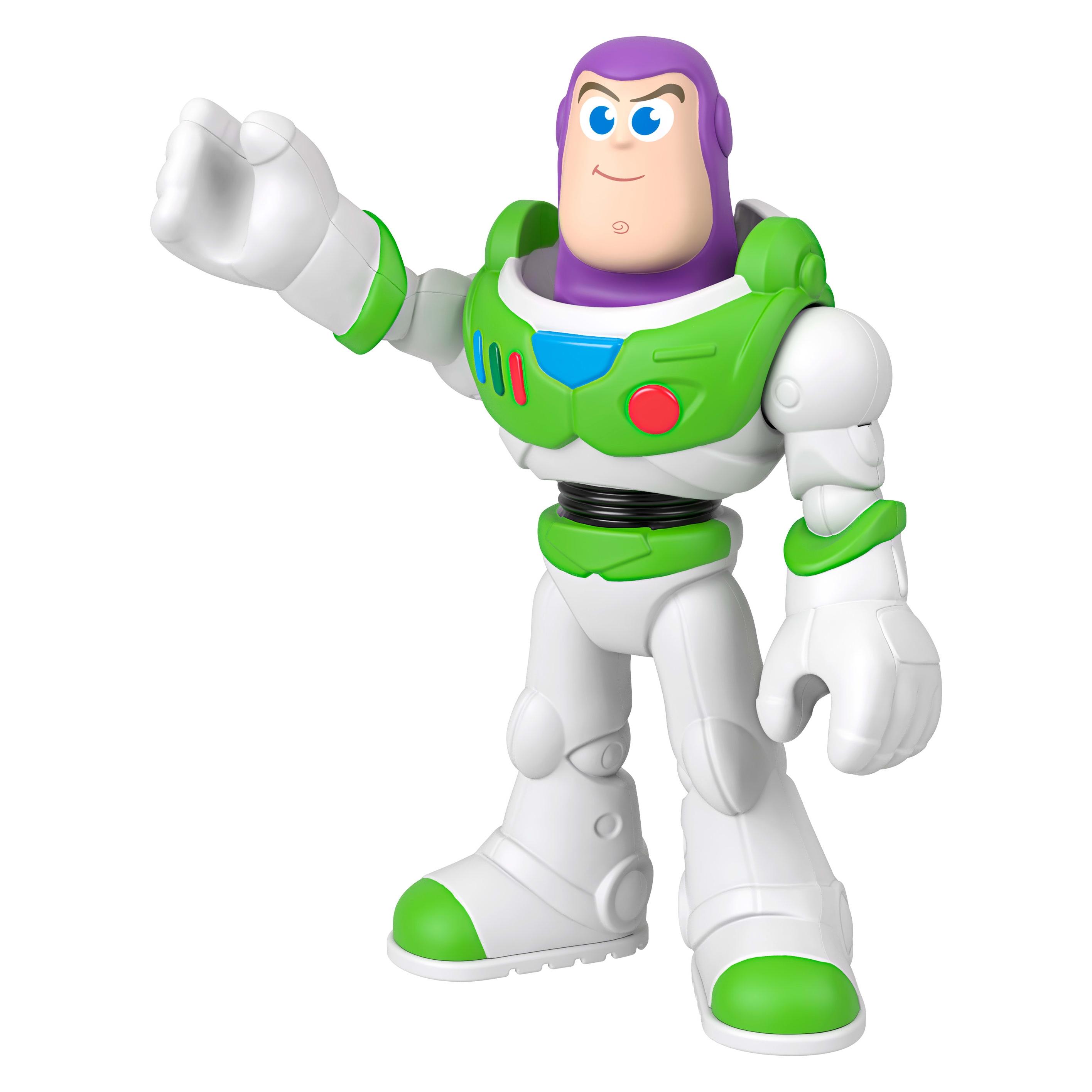 Fisher-Price Imaginext XL 9-inch Buzz Lightyear Action Figure, Inspired by Disney and Pixar Toy Story (JMD32)