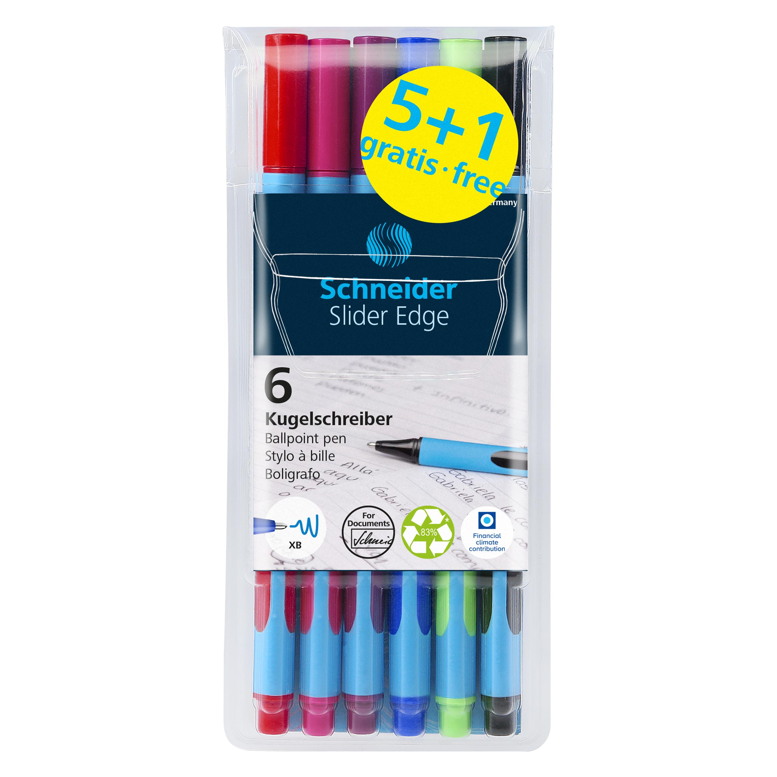 Magni Kugelschreiber Slider Edge Etui 5 + 1 gratis (6x) (152284)
